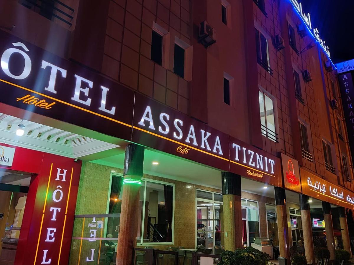 Hotel Cafe Restaurant Assaka Tiznit Dış mekan fotoğraf