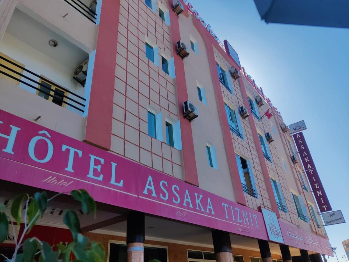 Hotel Cafe Restaurant Assaka Tiznit Dış mekan fotoğraf